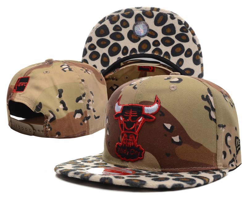 NBA Chicago Bulls NE Snapback Hat #317